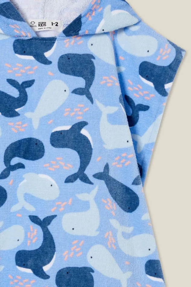 Baby Swimwear Cotton On Baby Hooded Towel Dusk Bluewhales Friends Baby Swimwear Cotton On Baby Hooded Towel Dusk Bluewhales Friends