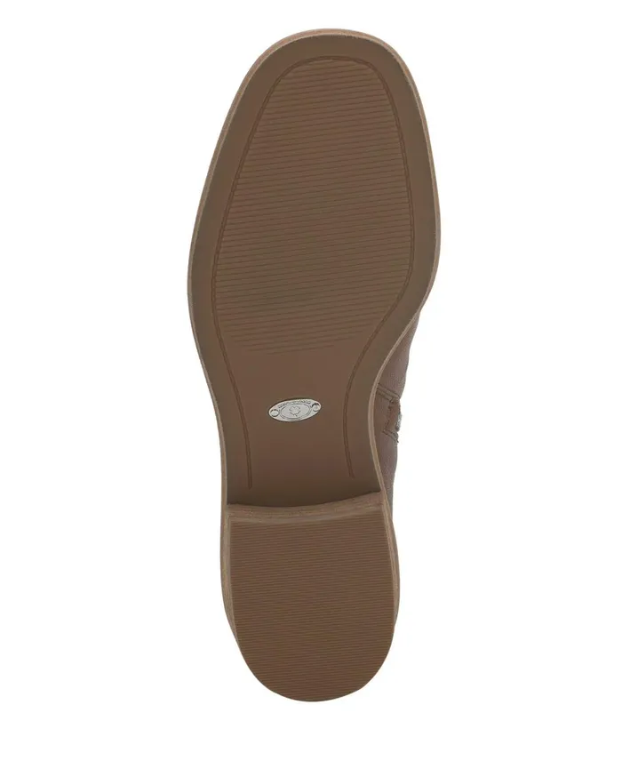 Baelee Stacked Heel Bootie Light Brown Women Lucky Brand Shoes