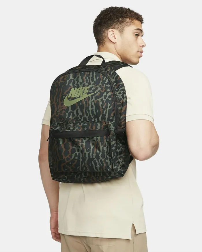 Bags And Backpacks MenWomen Nike Heritage Blackblackoil Green