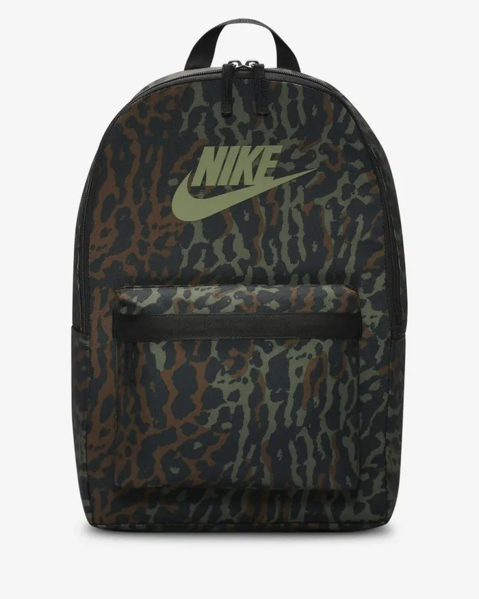 Bags And Backpacks MenWomen Nike Heritage Blackblackoil Green