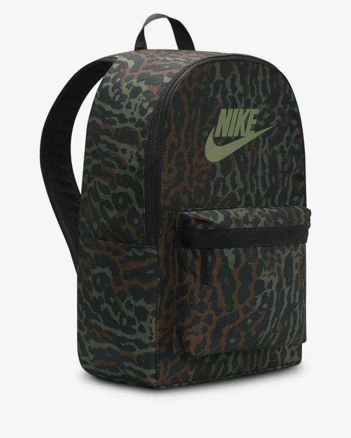 Bags And Backpacks MenWomen Nike Heritage Blackblackoil Green