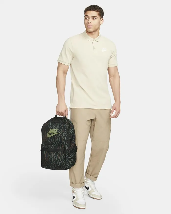 Bags And Backpacks MenWomen Nike Heritage Blackblackoil Green