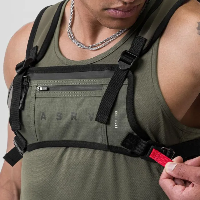 Bags Men ASRV Cordura Lightweight Chest Pack Olive