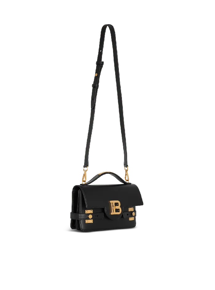 Balmain Handbags Women Smooth Leather BBuzz 24 Bag Black