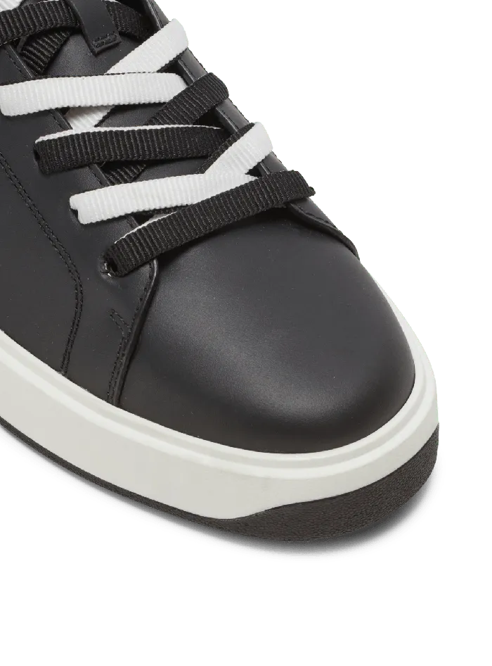 Balmain Sneakers Men BCourt Smooth Leather Sneakers Black