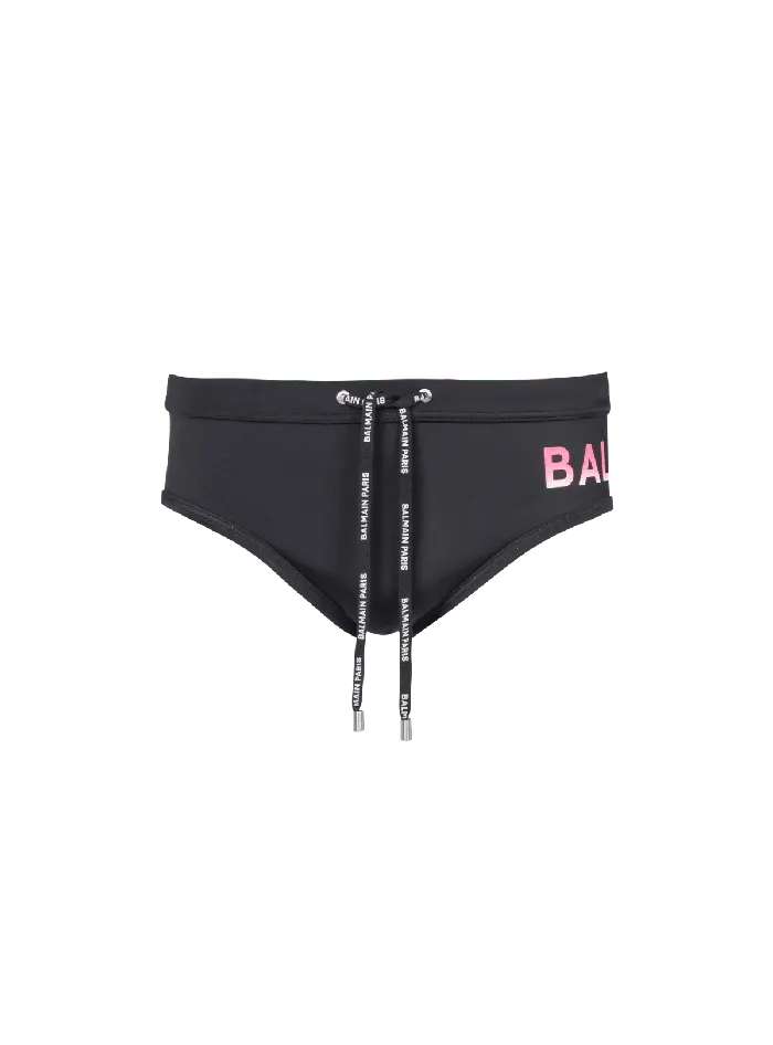 Balmain Swimwear Men Swim Bottoms Black