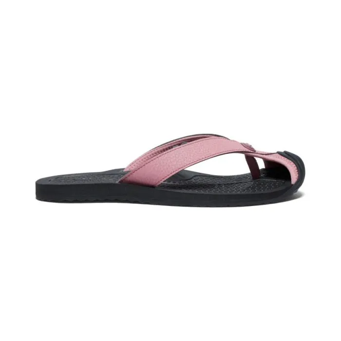 Barbados Nostalgia RoseBrindle Leather FlipFlop Women KEEN SlipOns