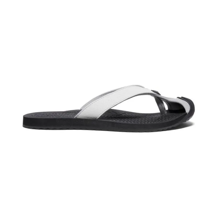 Barbados VaporBlack Leather FlipFlop Women KEEN Casual