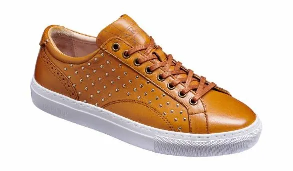 Barker Shoes Isla 8211 Cedar Calf Studs Sneaker Shoe Cedar Calf Studs Sneaker Shoe Womens Barker Shoes Isla 8211 Cedar Calf Studs Sneaker Shoe Cedar Calf Studs Sneaker Shoe Womens