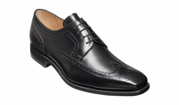 Barker Shoes Larry 8211 Black Calf Brogue Derby Shoe Black Calf Brogue Derby Shoe Mens Barker Shoes Larry 8211 Black Calf Brogue Derby Shoe Black Calf Brogue Derby Shoe Mens