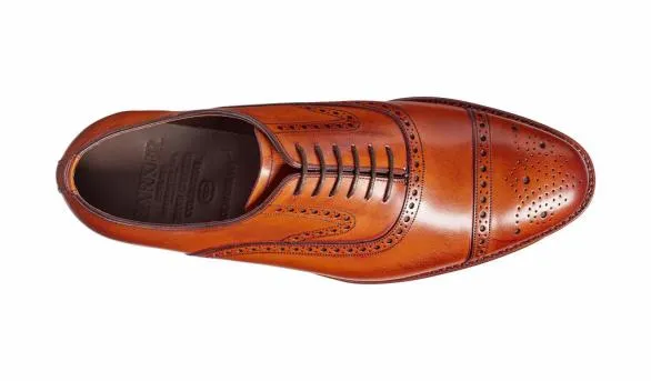 Barker Shoes Lerwick 8211 Antique Rosewood Calf Oxford Antique Rosewood Calf Oxford Mens
