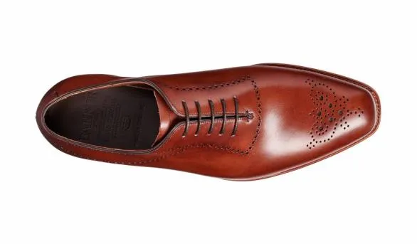 Barker Shoes Plymouth 8211 Chestnut Calf Oxford Chestnut Calf Oxford Mens
