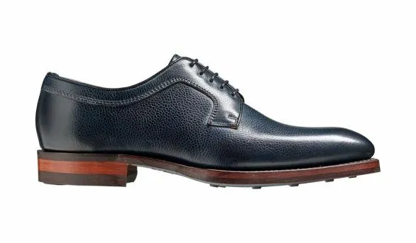 Barker Shoes Skye 8211 Navy Grain Derby Navy Grain Derby Mens