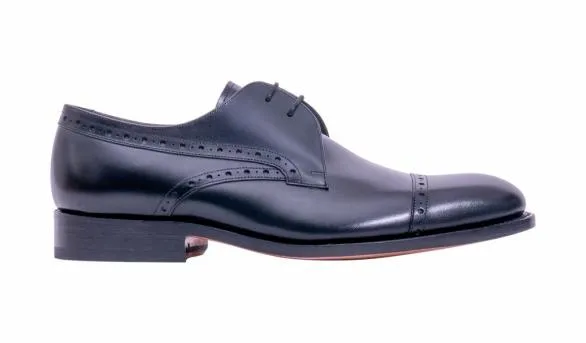 Barker Shoes Wye 8211 Black Calf Black Calf Mens