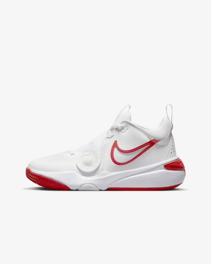 Basketball Kids Nike Team Hustle D 11 Summit Whitewhitetrack Red
