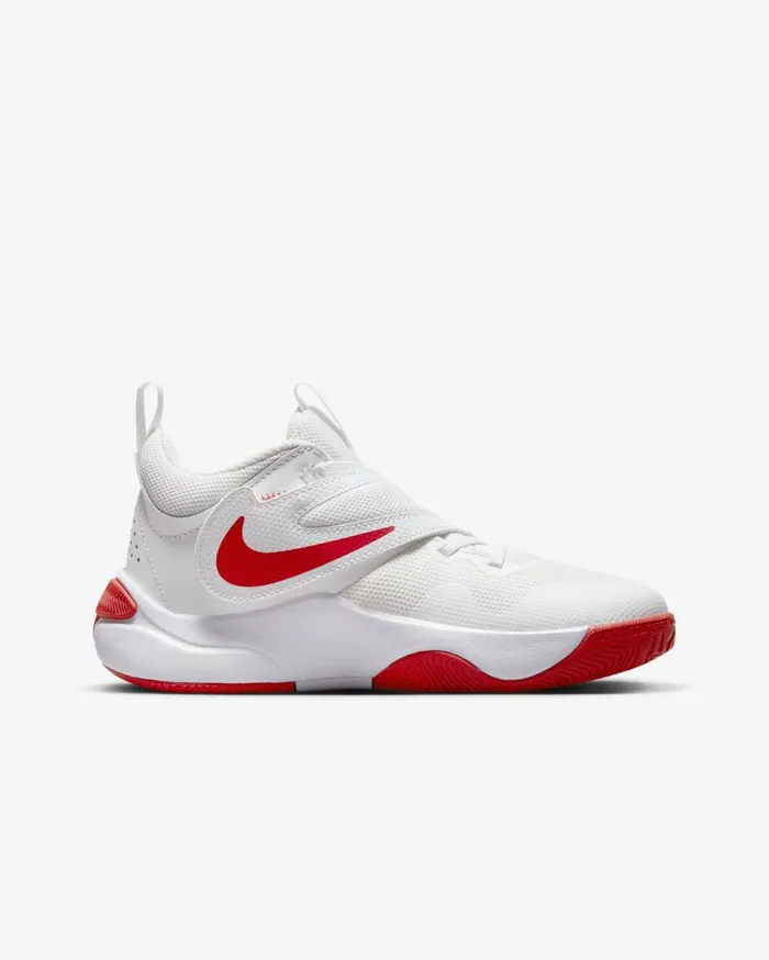 Basketball Kids Nike Team Hustle D 11 Summit Whitewhitetrack Red