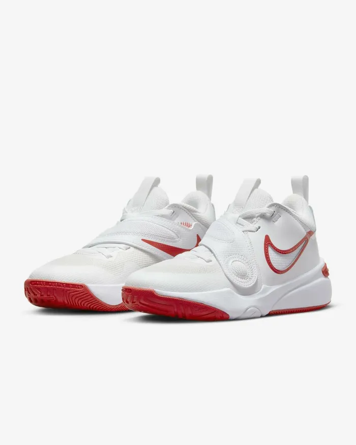 Basketball Kids Nike Team Hustle D 11 Summit Whitewhitetrack Red