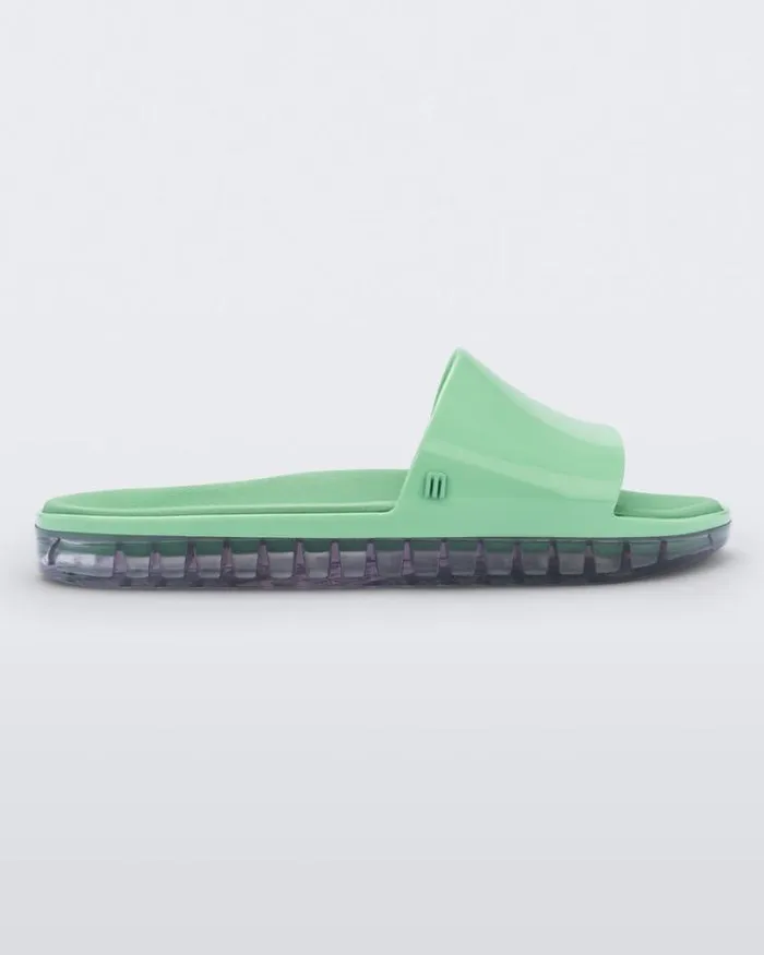 Beach Greenclear Women Melissa Slides