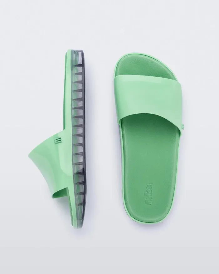 Beach Greenclear Women Melissa Slides