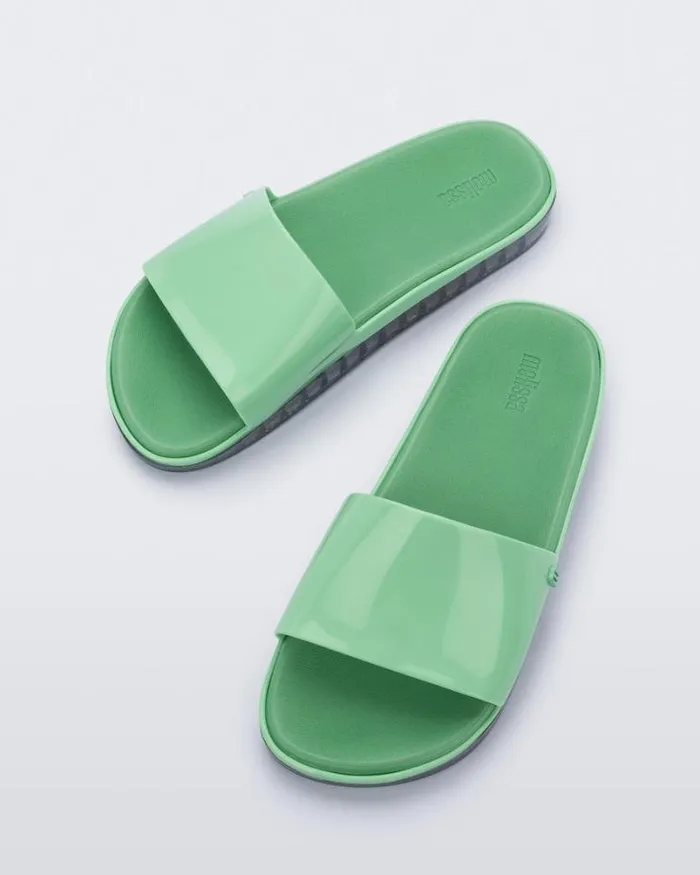 Beach Greenclear Women Melissa Slides