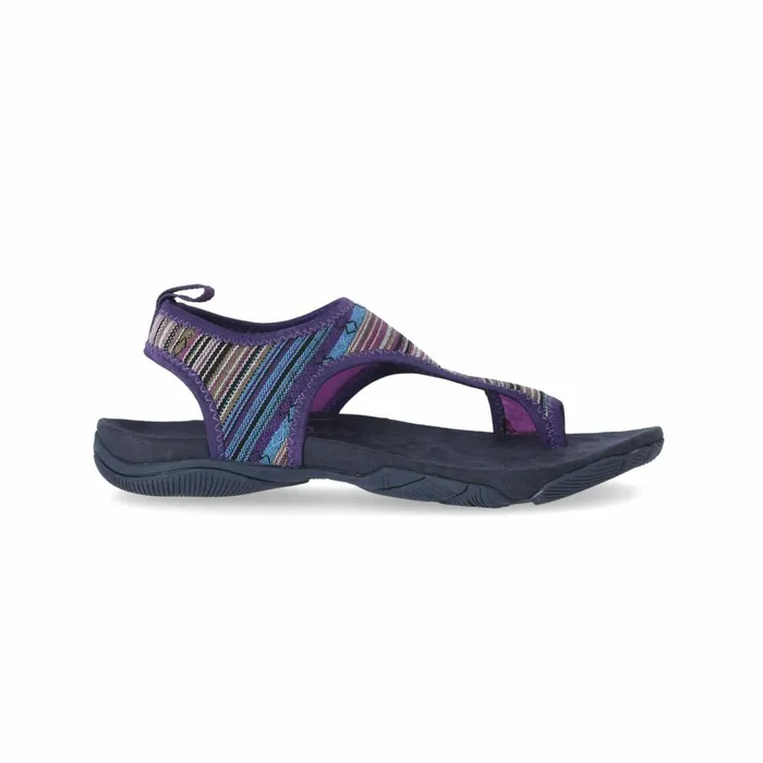 Beachie Thong Sandals Purple Women Trespass Sandals