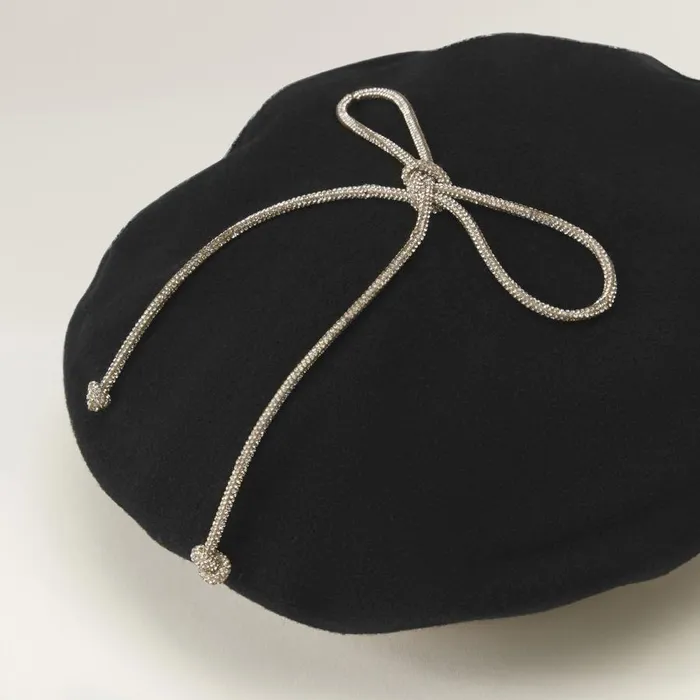 Beanies and Berets Hats Helen Kaminski Mahalia Blacksparkle