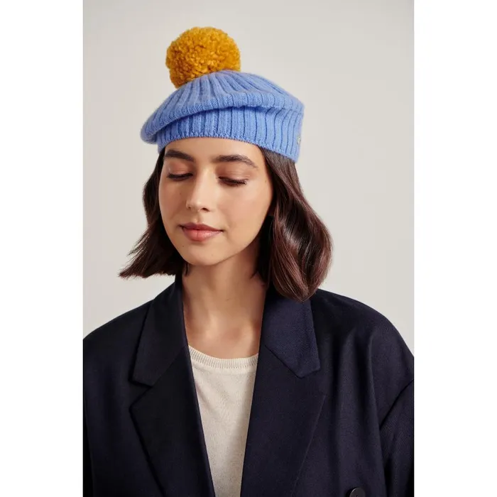 Beanies and Berets Hats Helen Kaminski Porscha Blue Sun