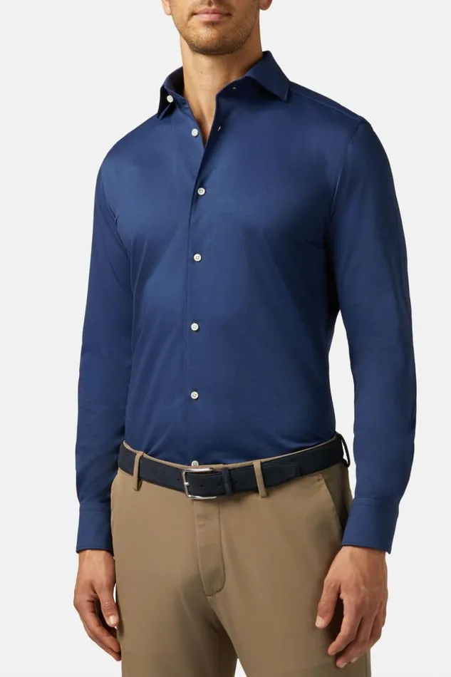 Belts Men Boggi Milano Suede Belt Navy Blue Belts Men Boggi Milano Suede Belt Navy Blue