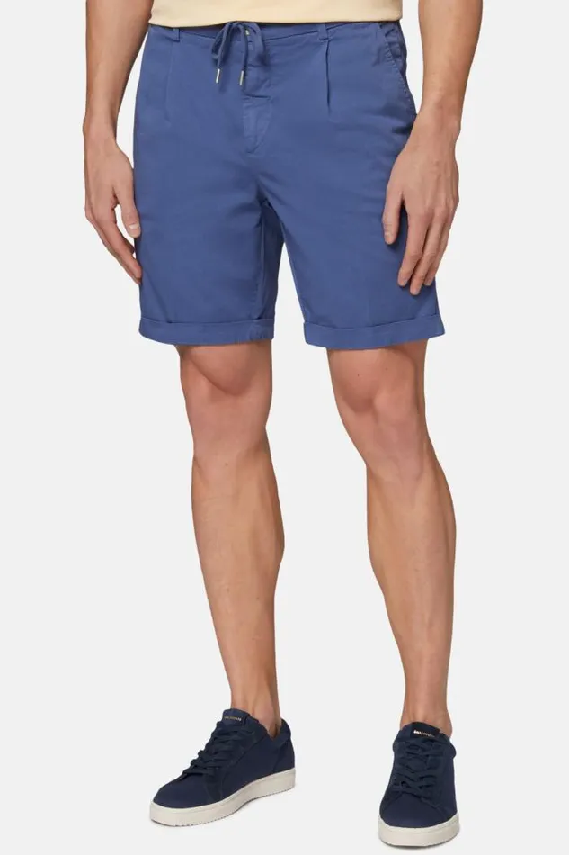 Bermuda Men Boggi Milano Stretch Cotton Summer Bermuda Shorts Airblue Bermuda Men Boggi Milano Stretch Cotton Summer Bermuda Shorts Airblue