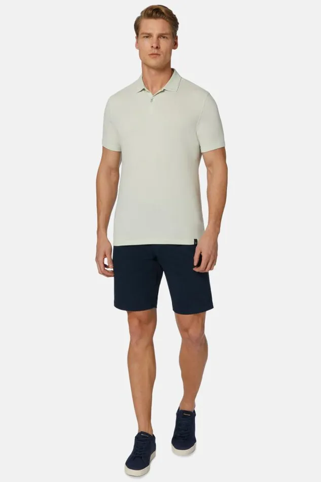 Bermuda Men Boggi Milano Stretch Cotton Summer Bermuda Shorts Navy Blue Bermuda Men Boggi Milano Stretch Cotton Summer Bermuda Shorts Navy Blue