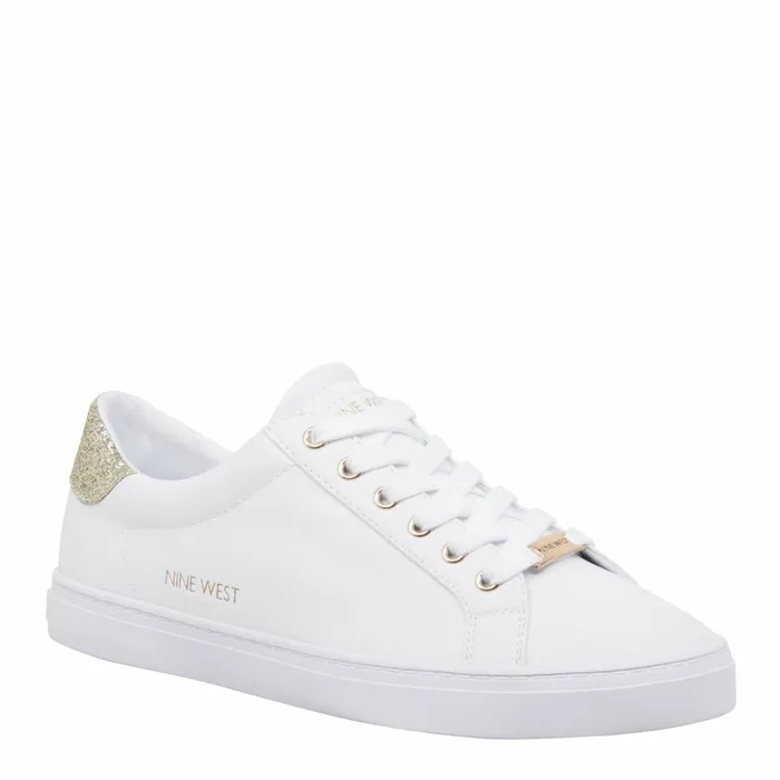 BEST White Multi Women Nine West Flats