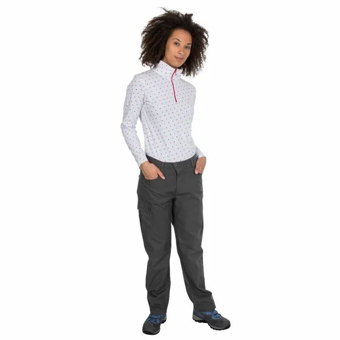 Betty II 12 Zip Long Sleeve Top Rainbow Spot Women Trespass Gym and Sports Tops Betty II 12 Zip Long Sleeve Top Rainbow Spot Women Trespass Gym and Sports Tops