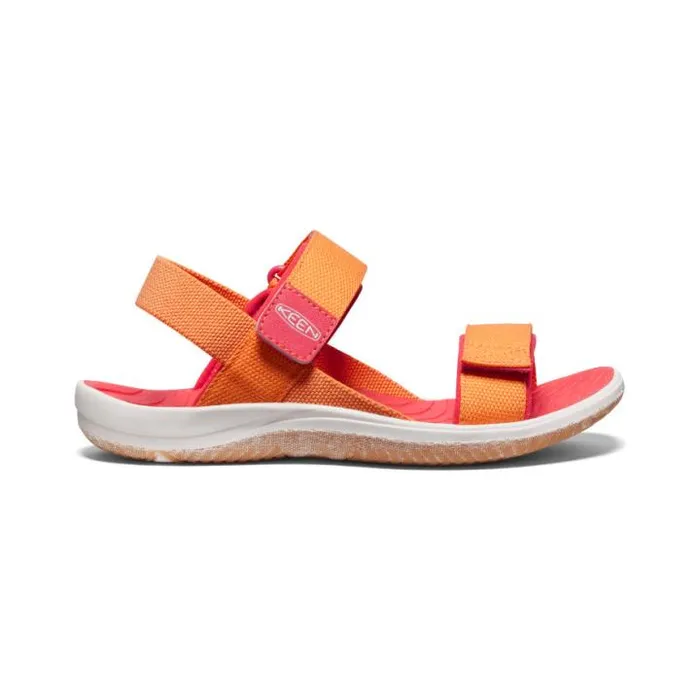 Big Kids039 Elle Backstrap TangerineCayenne Sandal Kids KEEN Playground