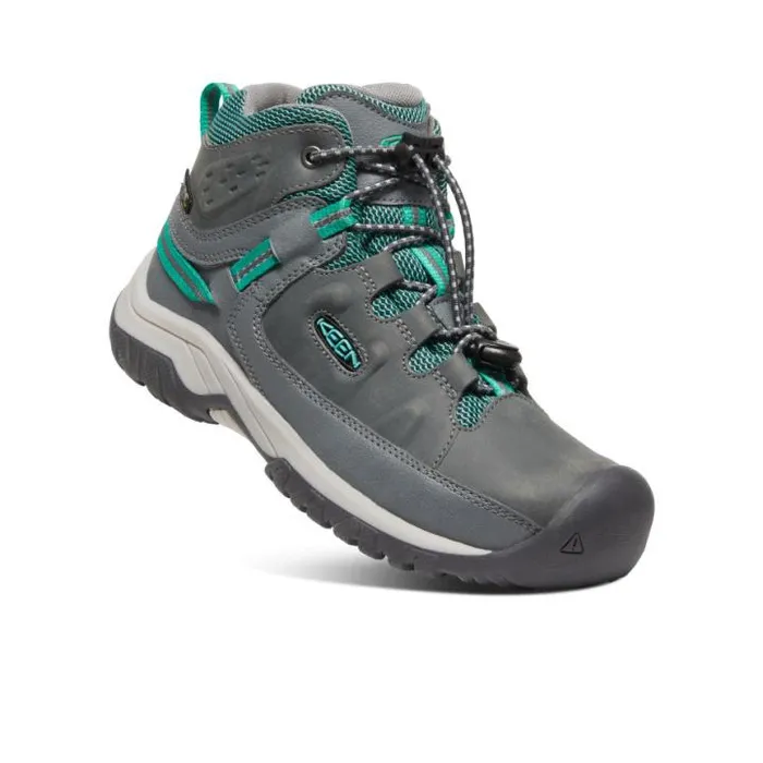 Big Kids039 Grey Hiking Boots 8211 Targhee Mid WP Kids KEEN Big Kids Big Kids039 Grey Hiking Boots 8211 Targhee Mid WP Kids KEEN Big Kids