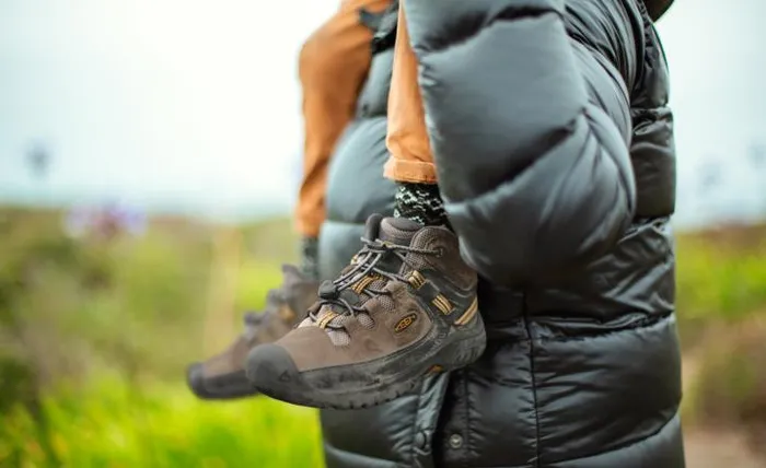 Big Kids039 Grey Hiking Boots 8211 Targhee Mid WP Kids KEEN Big Kids Big Kids039 Grey Hiking Boots 8211 Targhee Mid WP Kids KEEN Big Kids