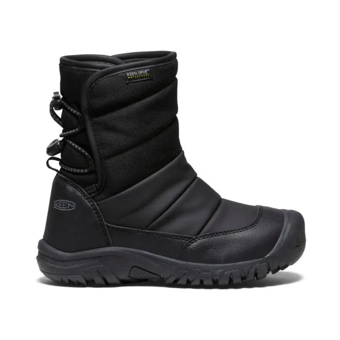Big Kids039 Puffrider Waterproof Black Boot Kids KEEN Big Kids