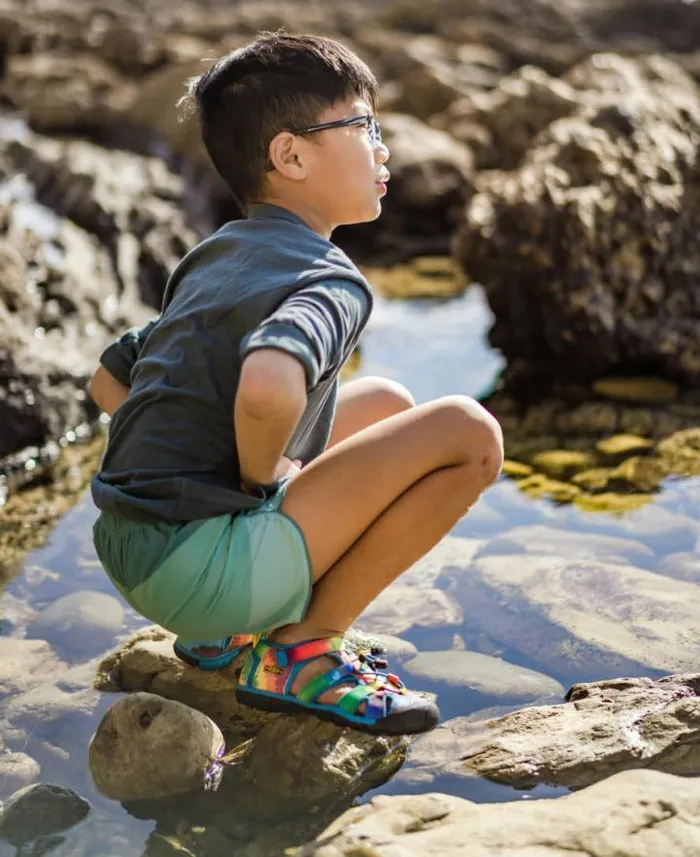 Big Kids039 Seacamp II CNX Dark OliveGold Flame Sandal Kids KEEN Water Big Kids039 Seacamp II CNX Dark OliveGold Flame Sandal Kids KEEN Water