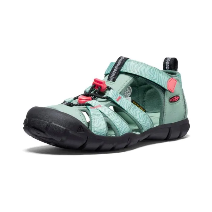 Big Kids039 Seacamp II CNX Granite GreenCayenne Sandal Kids KEEN Water Big Kids039 Seacamp II CNX Granite GreenCayenne Sandal Kids KEEN Water