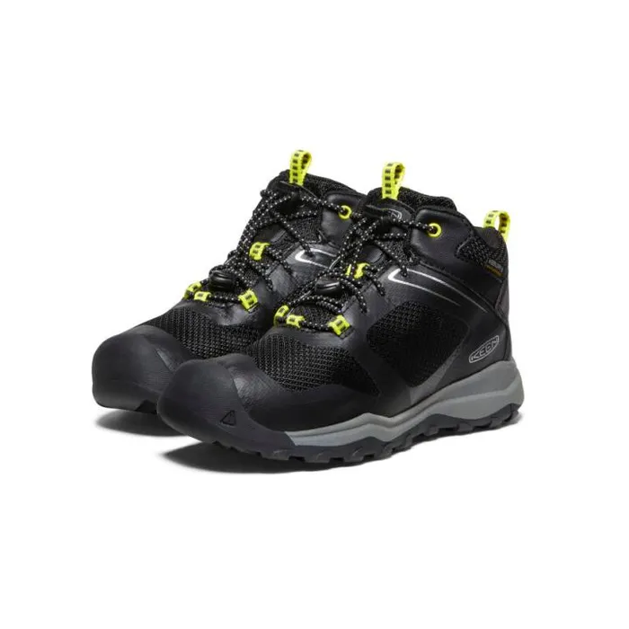 Big Kids039 Wanduro Mid Height Waterproof Black Leather Boot Kids KEEN Playground Big Kids039 Wanduro Mid Height Waterproof Black Leather Boot Kids KEEN Playground