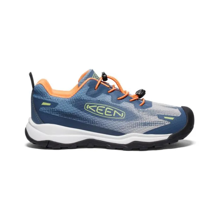 Big Kids039 Wanduro Speed Vintage IndigoTangerine Shoe Kids KEEN Shoes