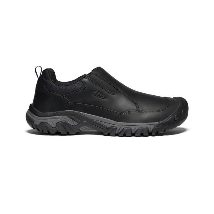 Black Leather SlipOn039s 8211 Targhee III Men KEEN Shoes