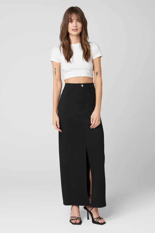 Blank Nyc Midnight Train Skirt Women Dresses and Skirts