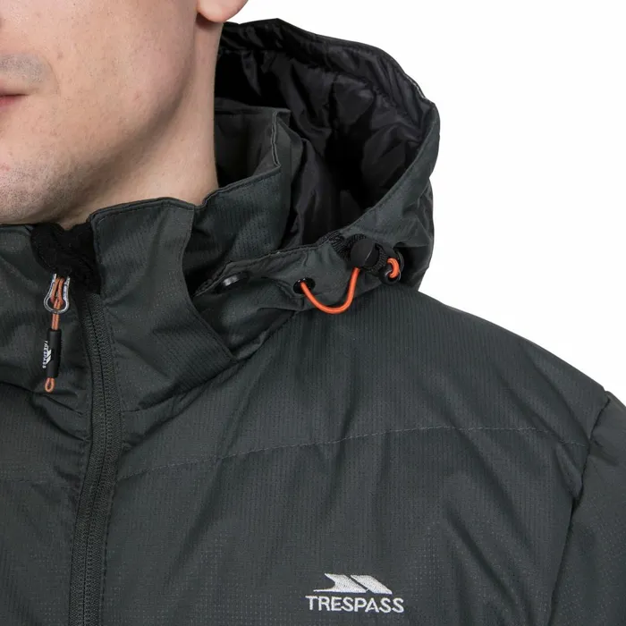 Blustery Padded Casual Jacket Ash Men Trespass Casual Jackets