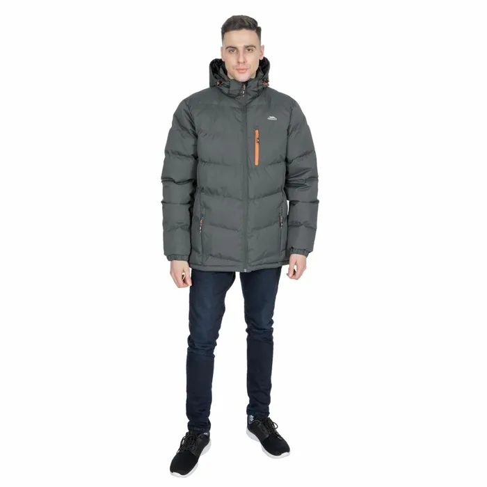 Blustery Padded Casual Jacket Ash Men Trespass Casual Jackets