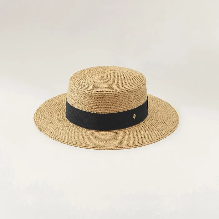 Boaters Hats Helen Kaminski Gracie Naturalblack