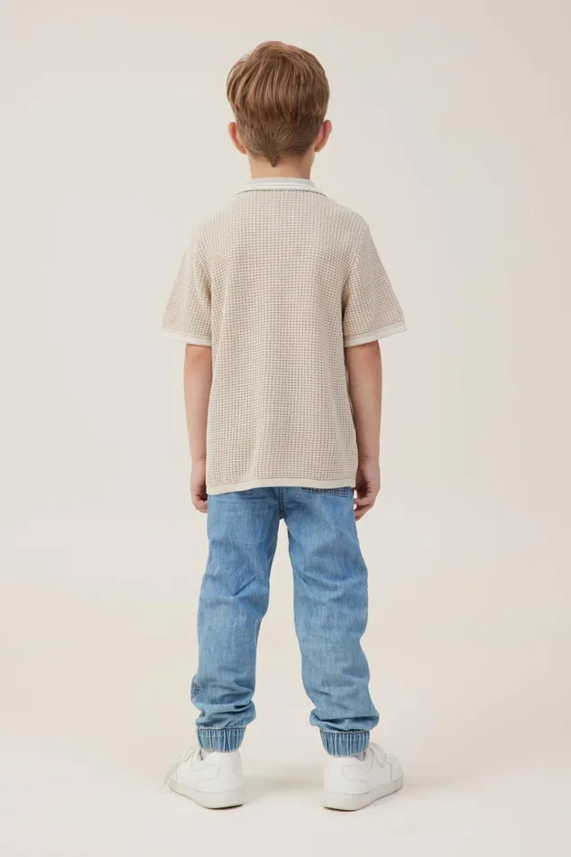 Boys Pants and Jeans Cotton On Will Cuffed Pant Byron Mid Blue Boys Pants and Jeans Cotton On Will Cuffed Pant Byron Mid Blue
