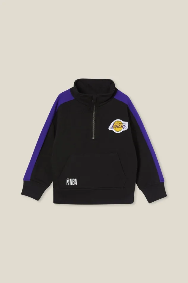 Boys Sweatshirts and Sweatpants Cotton On License Alfie Fleece Pullover Lcn Nba Blacklakers Badge Boys Sweatshirts and Sweatpants Cotton On License Alfie Fleece Pullover Lcn Nba Blacklakers Badge