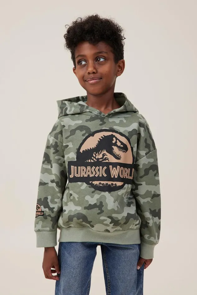 Boys Sweatshirts and Sweatpants Cotton On License Emerson Hoodie Lcn Uni Camojurassic Park Boys Sweatshirts and Sweatpants Cotton On License Emerson Hoodie Lcn Uni Camojurassic Park