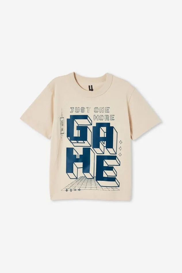 Boys Tops and TShirts Cotton On Jonny Short Sleeve Print Tee Rainy Dayjust One More Game Boys Tops and TShirts Cotton On Jonny Short Sleeve Print Tee Rainy Dayjust One More Game