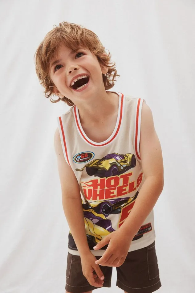Boys Tops and TShirts Cotton On License Basketball Tank Lcn Mat Rainy Dayhot Wheels 5 Boys Tops and TShirts Cotton On License Basketball Tank Lcn Mat Rainy Dayhot Wheels 5